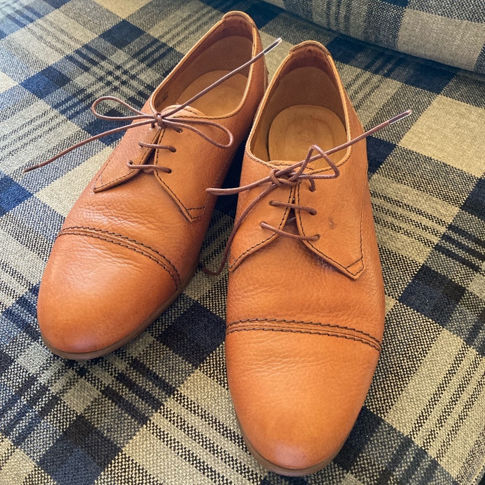 Madewell Johnnie Oxford leather shoes 8.5